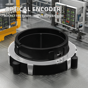 แหวน EC60เข้ารหัสออปติคอล Soundwell เพลากลวงโรตารีเครื่องเข้ารหัสแบบเพิ่ม EC600102X5A-HA1 60มม - Product Image 2