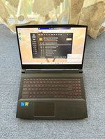 Laptop Gaming MSI Katana GF66 15.6 Terbaik untuk Tukar Tambah, Dilengkapi Intel I7-12700H 16GB 512GB RTX 3060 Dual Core Keyboard Nirkabel Bahasa Inggris