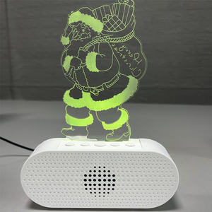 Tendance Gadget maison <span class=keywords><strong>Table</strong></span> décoration lampe Gamer guerre étoile chevalier Animal ours feuille USB Botton contrôle ABS plate-forme lumière - Product Image 6