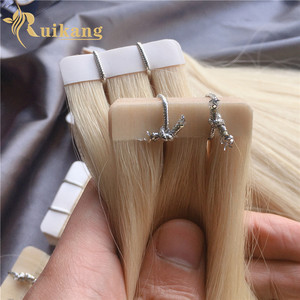 Extensiones de Cabello Virgen 12A de Doble Trama con Cinta Adhesiva, 100% Cabello Humano con Cutícula Completa, Inyección Invisible, Cinta Cero - Product Image 2