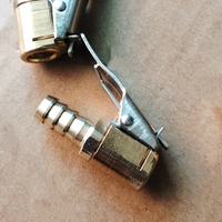 Connecteur de valve de pneu, clip de verrouillage, embout de pompe à air, 6 mm, 8 mm, gonfleur de pneu portable, embout de gonflage de pneu en laiton