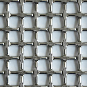 Grillage décoratif <span class=keywords><strong>en</strong></span> métal de couleur d'or/grilles décoratives de fil/maille <span class=keywords><strong>en</strong></span> acier architecturale - Product Image 2