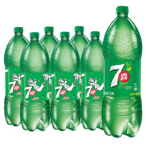 China's High Quality Seven-Up Pet 2000ml Bebida carbonatada Azucarada Seis bolsas de plástico completas Bebida para mascotas - Product Image 3