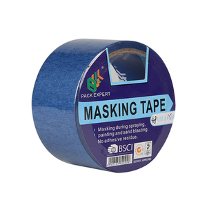 Cinta de Enmascarar de Papel Crepé de Una Cara, Sensible a la Presión, Acrílica, Resistente a Altas Temperaturas, de Grado Superior BULL, para Automoción - Product Image 3