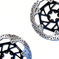 Disque de frein avant et arrière surdimensionné CNC de 240 mm pour Surron Light Bee X LBX Segway X260 avec adaptateur, accessoires de performance pour vélo électrique