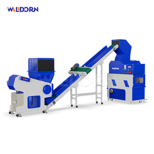 Walldorn D350 Portable Electric Single Shaft Scrap Wire <b>Cable</b> Plastic Automatic Small Shredder Machine - Product Image 5