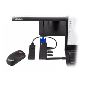Lenovo Thinkplus 4-in-1 อุปกรณ์ขยายพอร์ตแบบพกพาสำหรับแล็ปท็อป พอร์ต USB-C รองรับ 2.1 และ VGA พอร์ต USB 2.0 มีสินค้าในสต็อก 4X90W86497 - Product Image 4