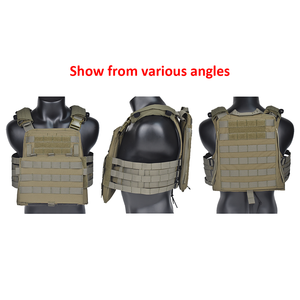 OEM ODM 500Dナイロン生地耐久性のある屋外AVS戦術ベストCQBトレーニングプレートキャリアトレーニング用戦闘狩猟用 - Product Image 5