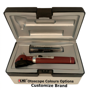 ชุดเครื่องมือตรวจหูแบบไฟเบอร์ออปติก LAPA MASTER INDUSTRY LMI-6304640-11-15 สีน้ำตาลแดง สำหรับการผ่าตัดทั่วไป ได้รับการรับรองมาตรฐาน CE ระดับ I - Product Image 1