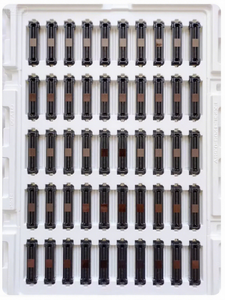 124 (120 + 4 điện) bề mặt gắn kết kết nối vàng đựng đồng liên hệ với PCB board Board 120 + 4 vị trí điện trung tâm dải - Product Image 6