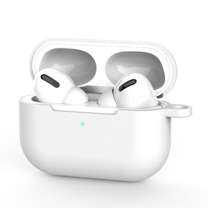 Étui pour écouteurs en silicone avec logo OEM ODM, antichoc, silicone + PC, pour Air Pod Case 1 2 3 Pro, protection - Product Image 2