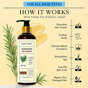 <span class=keywords><strong>Shampoo</strong></span> Anticaduta al Rosmarino con Vitamina B, Cipolla e Cheratina, Senza Solfati, Parabeni e Siliconi, Cruelty-Free, 500ml OEM - Product Image 6