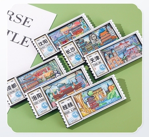 Souvenir turistici decorazioni per la casa regali di nozze all'ingrosso a buon mercato portogallo germania legno frigo magneti legno adesivi per frigorifero - Product Image 2