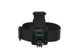 Accesorios para Cámara de Acción Telesin para Hero 13/DJI/Insta360, Correa Elástica para la Cabeza, Soporte Extensible con Tornillo - Product Image 4