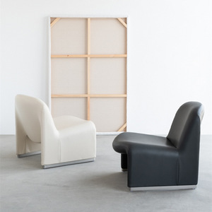 Poltrona Moderna e Semplice in Velluto di Lusso Leggero per Soggiorno e Appartamento, Sedia Resistente per il Relax - Product Image 4