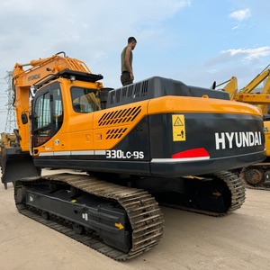 Excavatrice d'occasion originale Hyundai 330LC-9S 2021 avec une capacité de 33T Pompe et roulement à moteur à fonctionnement stable à bas prix - Product Image 1