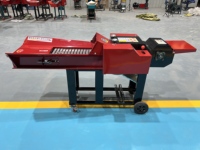 Machine à couper le foin et la paille agricole électrique multifonctionnelle pour l'herbe, le foin, la paille, les céréales grossières