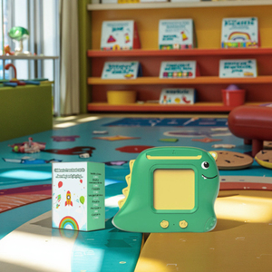 GY Dinosaur Bilingual Talking Flash Cards Juguete de aprendizaje Musical Aprendizaje de inglés para niños 4GB Memoria Juguete educativo - Product Image 6