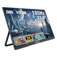23,8 Zoll Tragbarer Monitor Mit FreeSync 2560x1440 180Hz Bildwiederholrate HDR für Reibungslose Gaming-Leistung