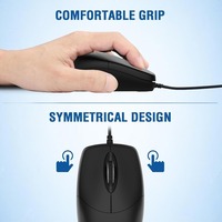 Clavier et souris USB filaires personnalisés pour ordinateur de bureau et portable (français, espagnol, russe)