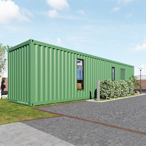 Casa Contenedor Prefabricada de Fábrica de 40 pies, Resistente al Viento y a Terremotos, para Vivienda <span class=keywords><strong>Familiar</strong></span> - Product Image 2