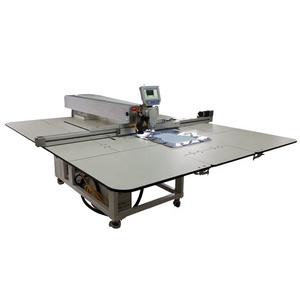 Machine à coudre industrielle professionnelle à point noué automatique avec fonction de découpe laser - Product Image 2