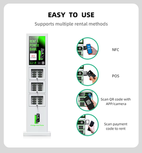Kiosque de recharge pour téléphone portable étanche 24 ports de 23,8 pouces pour l'extérieur - Product Image 4