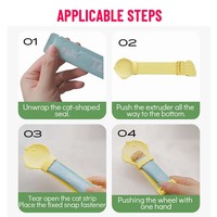Petit distributeur d'eau portable 420ml pour animaux de compagnie, écologique, avec mousqueton en plastique.