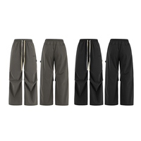 Pantalon de jogging technique pour homme TECHLATION CORDURA en toile légère, à séchage rapide, écologique, respirant, avec cordon de serrage et jambe large