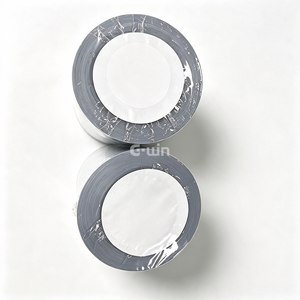 High Quality Printing <b>Machinery</b> Materials Transparent Silver Self-adhesive <b>Stickers</b> Roll Material for Label <b>printer</b> Use - Product Image 6