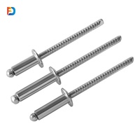Rivets à tête bombée à extrémité ouverte en acier inoxydable de fabricants chinois