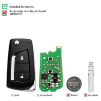 Clé de voiture universelle KEYDIY KD série B B13-2 B13-3 B13-2+1 B13-4 pour style T-oyota KD-X2 KD-MAX KD-X4 KD-X6