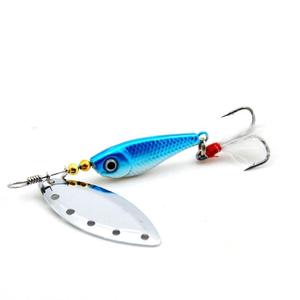 Nouveau leurre rotatif en laiton OEM 16g, appât dur, haute durabilité pour la pêche à la truite, au black-bass, en eau douce, en rivière, en ruisseau, équipement de pêche - Product Image 4