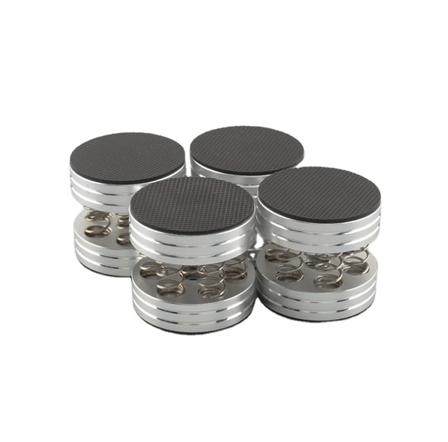 HiFi Audio Speaker with Spring Loaded Shock Absorbing Stud Feet Audio Processor Product