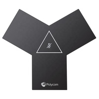 Microphone de table IP Poly G7500, micro d'extension à prise en charge à 360 degrés pour système de vidéoconférence Poly G7500