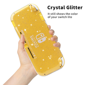Funda Protectora Transparente de TPU Suave con Brillantina para Consola de Videojuegos Lite, Cubierta Protectora para Switch Lite - Product Image 4