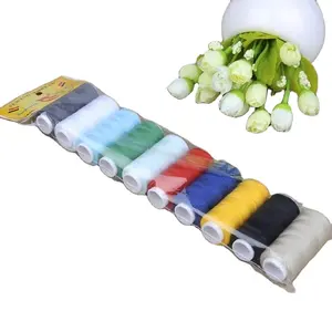 High Quality Mixed Colors 200 Yards Sewing Threads Machine Embroidery Thread Home Supplies