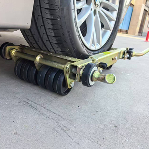 Plataforma Rodante Universal de Acero Industrial para Remolque de Automóviles con Patines de Neumáticos de Ancho Ajustable para la Mayoría de los Sedanes, SUV, Camionetas y Camiones Ligeros - Product Image 5
