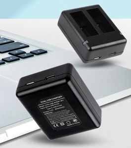 Caméra d'action Accessoires noirs Alimentation de charge multi USB AHDBT 901 Batterie <span class=keywords><strong>double</strong></span> <span class=keywords><strong>chargeur</strong></span> pour <span class=keywords><strong>GoPro</strong></span> Hero 9, HERO 10 11 12 - Product Image 2