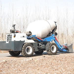Camion malaxeur à béton autochargeur mobile de petite taille chinois de 1,5 m3 à vendre - Product Image 2