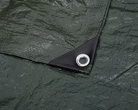 Bâche en PE enduite imperméable pour camion, transparente avec œillets, en plastique robuste, couleurs rose, bleu, orange, noir, blanc