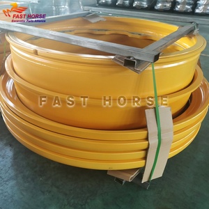 ล้อฮังกู้ดแบบหนาพิเศษ ขนาด 49 นิ้ว ขอบ 17.00/3.5 สำหรับยาง 24.00R49 รุ่น 775G ชุดประกอบล้อ 5 ชิ้น โครงสร้างถอดประกอบได้ - Product Image 4