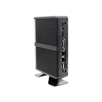 EGlobal-Mini PC sin ventilador Intel Core, 4GB/8GB DDR3 RAM, MSATA SSD/HDD, HD, VGA, pantalla dual, Lan dual, Windows 10