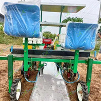 Transplanteur de semis de chou, de brocoli, de pak choi, d'ail et de choux-fleurs de type tracteur