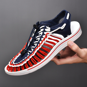 2026 New Products Gypsophila Hand Made Luminous Soft Lining Summer Shoes Men Casual Shoes Men's <b>Sandals</b> - Product Image 6