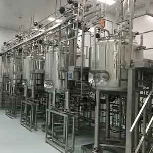 Système automatisé de préparation de milieux de culture cellulaire réservoir de préparation de liquide de milieux de microbiologie