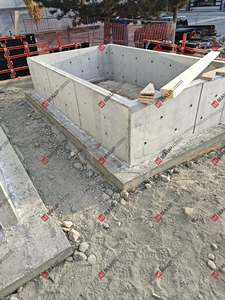 ABS <b>Plastic</b> Formwork Reusable 80-100 Times Hand-set Formwork for <b>Wall</b> - Product Image 4