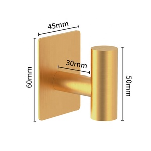 Selbstklebende Handtuchhaken für die Badewanne, Wandhaken ohne Beschädigung, <span class=keywords><strong>Command</strong></span> Hooks, Hochleistungs-Schlüsselhalter, Wandmontage ohne Bohren - Product Image 2