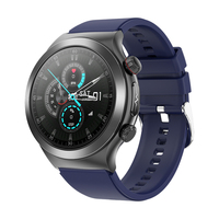 Jam Tangan Pintar OEM G20 IP65 Tahan Air Layar 1,43 Inci Fungsi ECG GPS SOS NFC Pemantauan Kesehatan Detak Jantung Oksigen Darah