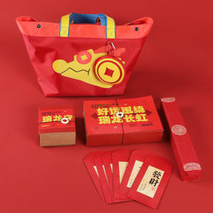 Juego de Regalos Culturales Creativos de Año Nuevo 2024, Personalizable, para Empresas y Publicidad, Reuniones Anuales, Artículos Promocionales para Fiestas - Product Image 3